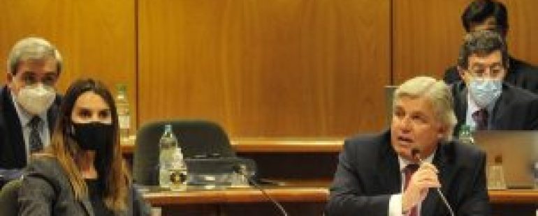 Planchón se reunió con el Canciller Bustillo y dialogaron sobre el túnel subfluvial argentino y los puertos de Nueva Palmira, Colonia y Montevideo